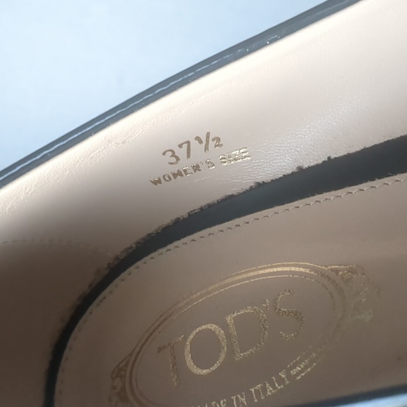 *black* Tod's heeled loafers - Picture 9 of 14